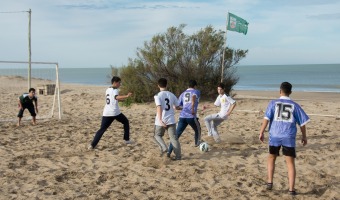 Eliminatoria local de Ftbol playa en los Juegos Bonaerenses